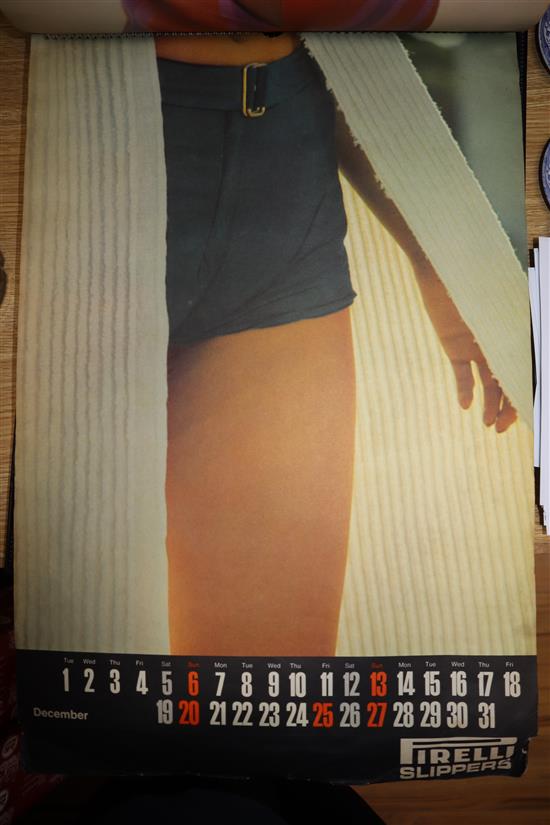 A 1964 Pirelli calendar photographs by Robert Freeman